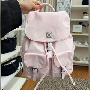 NEW tory burch Virginia backpack pink